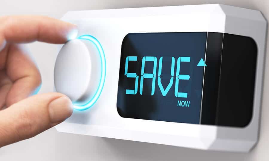 Adjust thermostat save money HVAC
