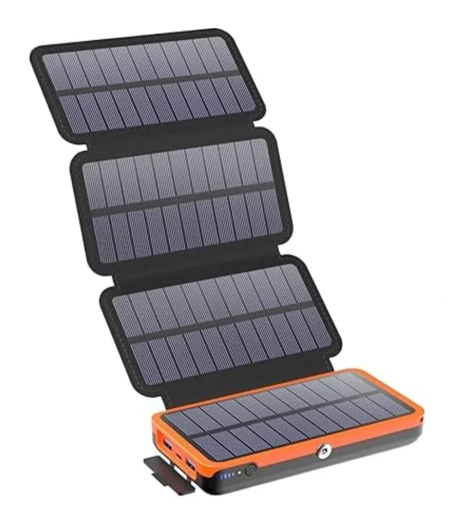 FEELLE Solar Charger Power Bank