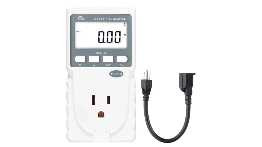 Poniie PN2000 Plug-in Kilowatt Electricity Usage Review