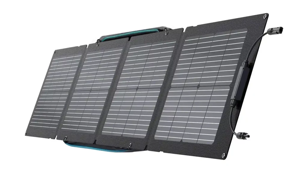 EF ECOFLOW 110W Portable Solar Panel Review