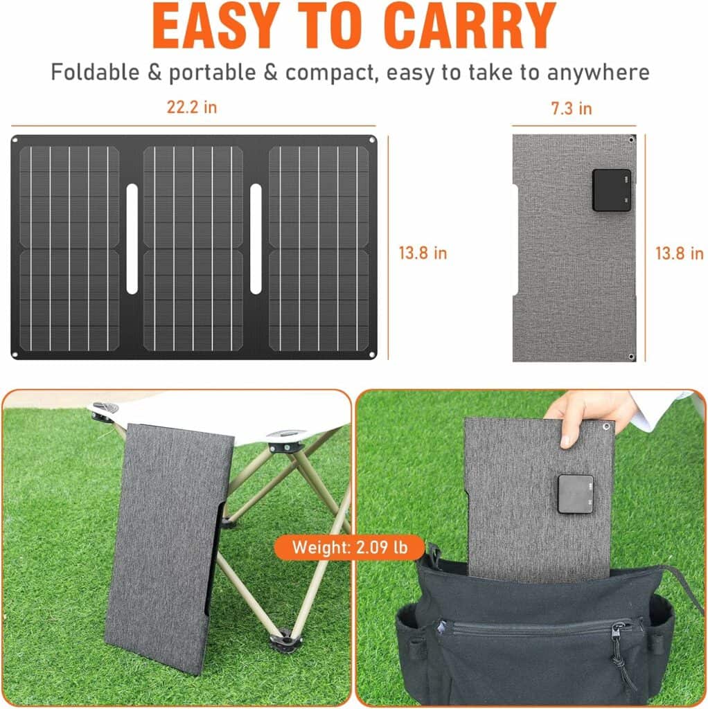 ENOFLO Portable Foldable Solar Panel Charger Review