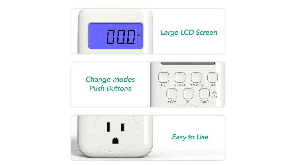 HBN Electricity Usage Monitor LCD Plug Review