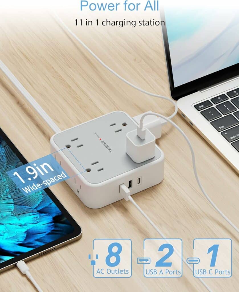 TESSAN Surge Protector Power Strip Review