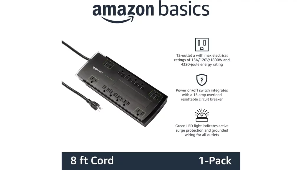 AmazonBasics 12-Outlet Power Protector Review