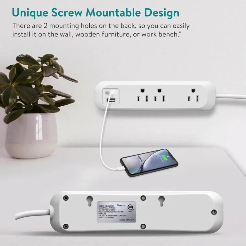 Gerass Power Strip Surge Protector Review