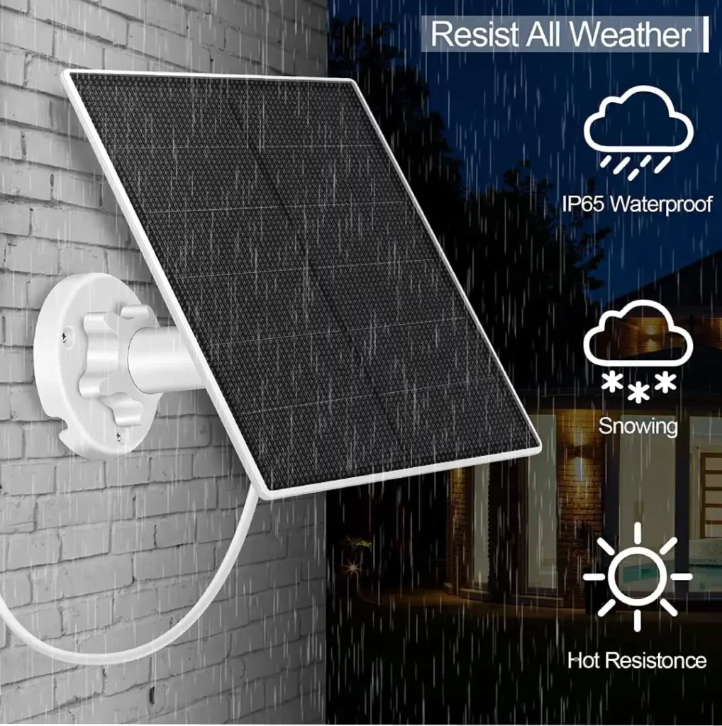 SANKABA Solar Panel for Security Camera Review
