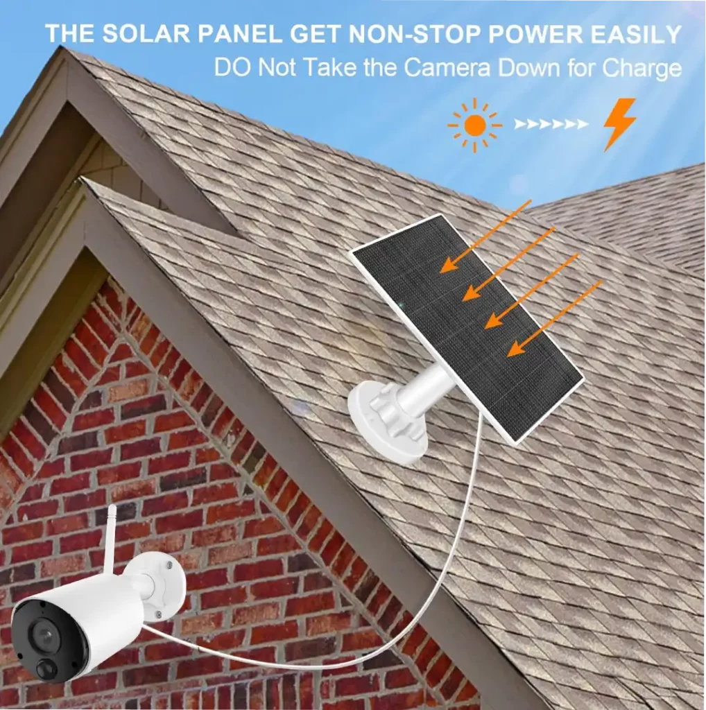 SANKABA Solar Panel for Security Camera Review