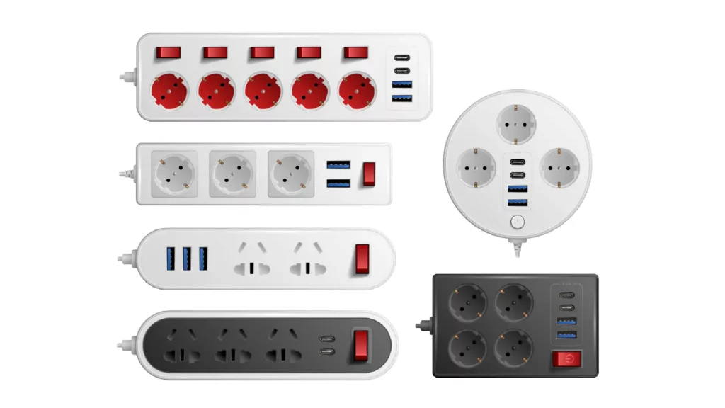 Power Strip With Lights