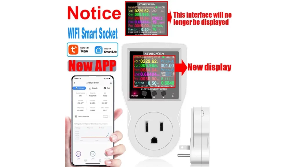 AC WiFi Plug-in US Socket Power Meter Review