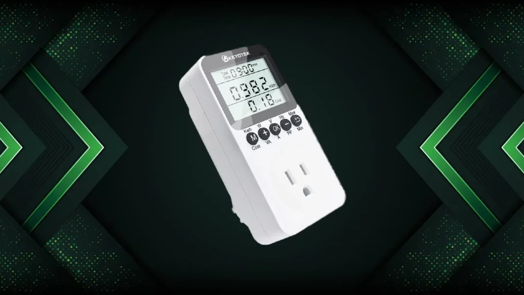 KETOTEK Electricity Usage Monitor Plug Review 1