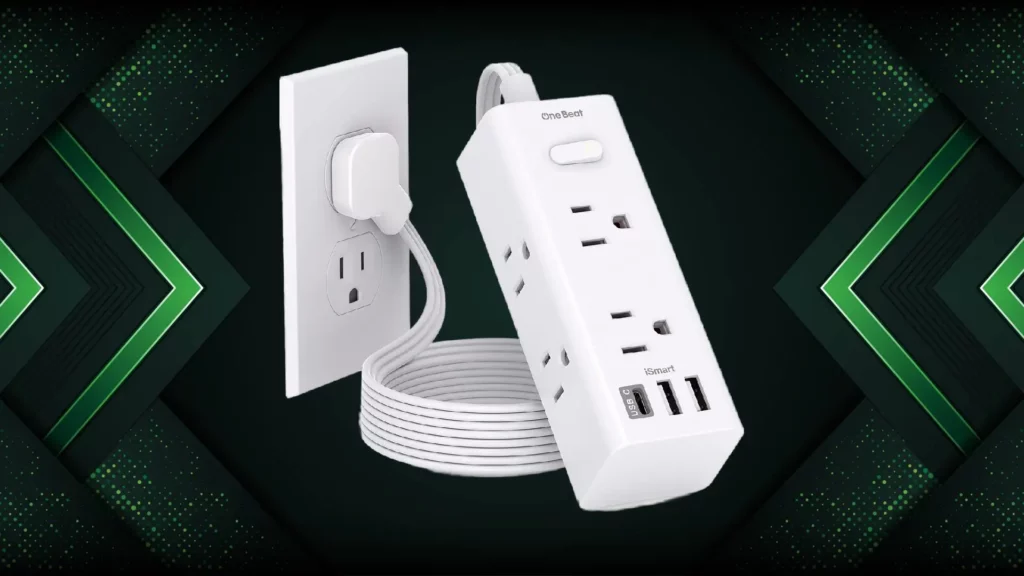 One Beat Flat Extension Cord Plug Power Review