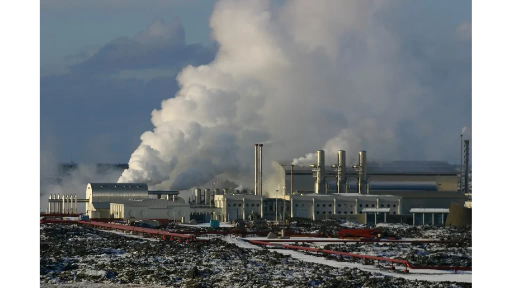 Geothermal Energy Plant Iceland