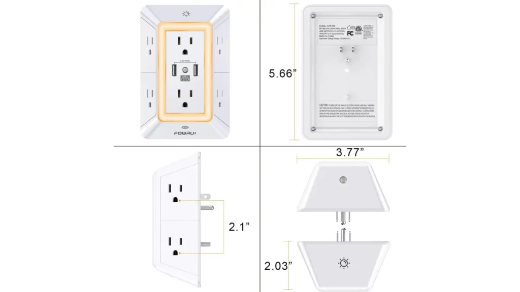 Multi Plug Outlet Surge Protector Review