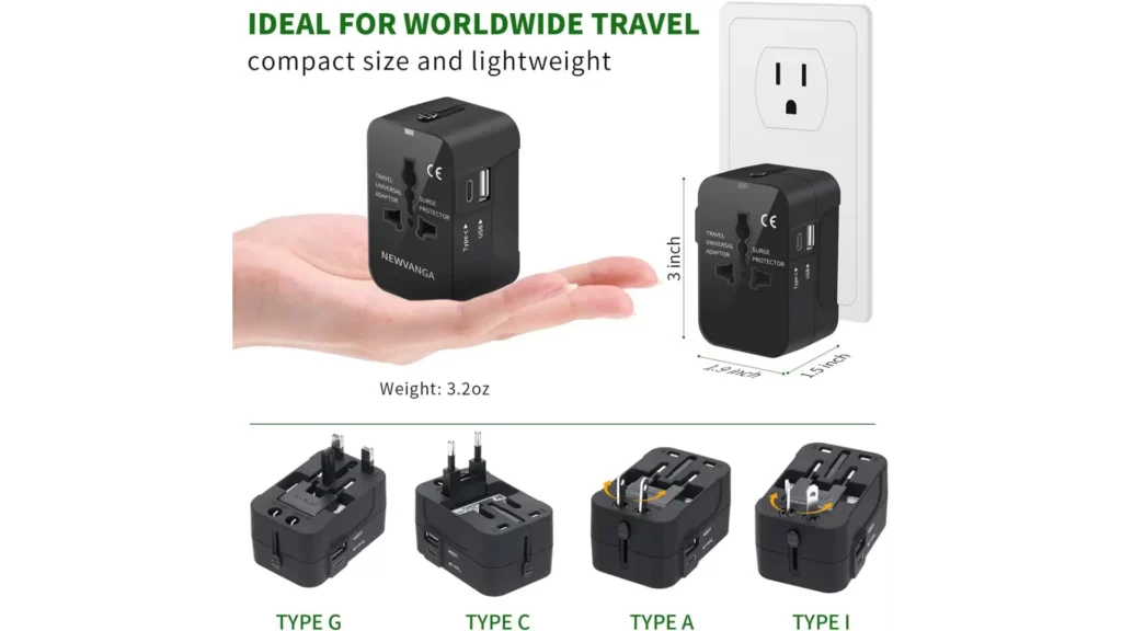 NEWVANGA All in One Plug Adapter Review