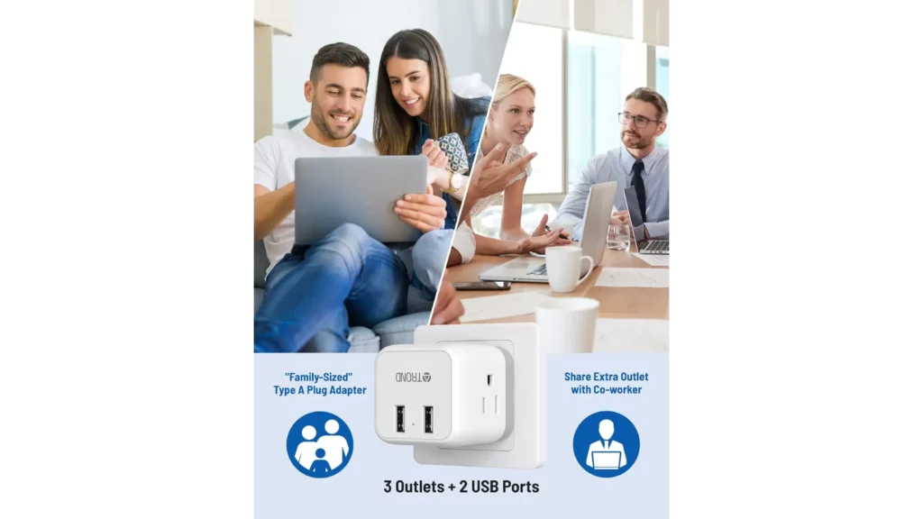 TROND Plug Adapter with 2 USB Ports Review
