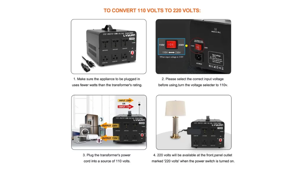 Yinleader Voltage Converter Transformer Review